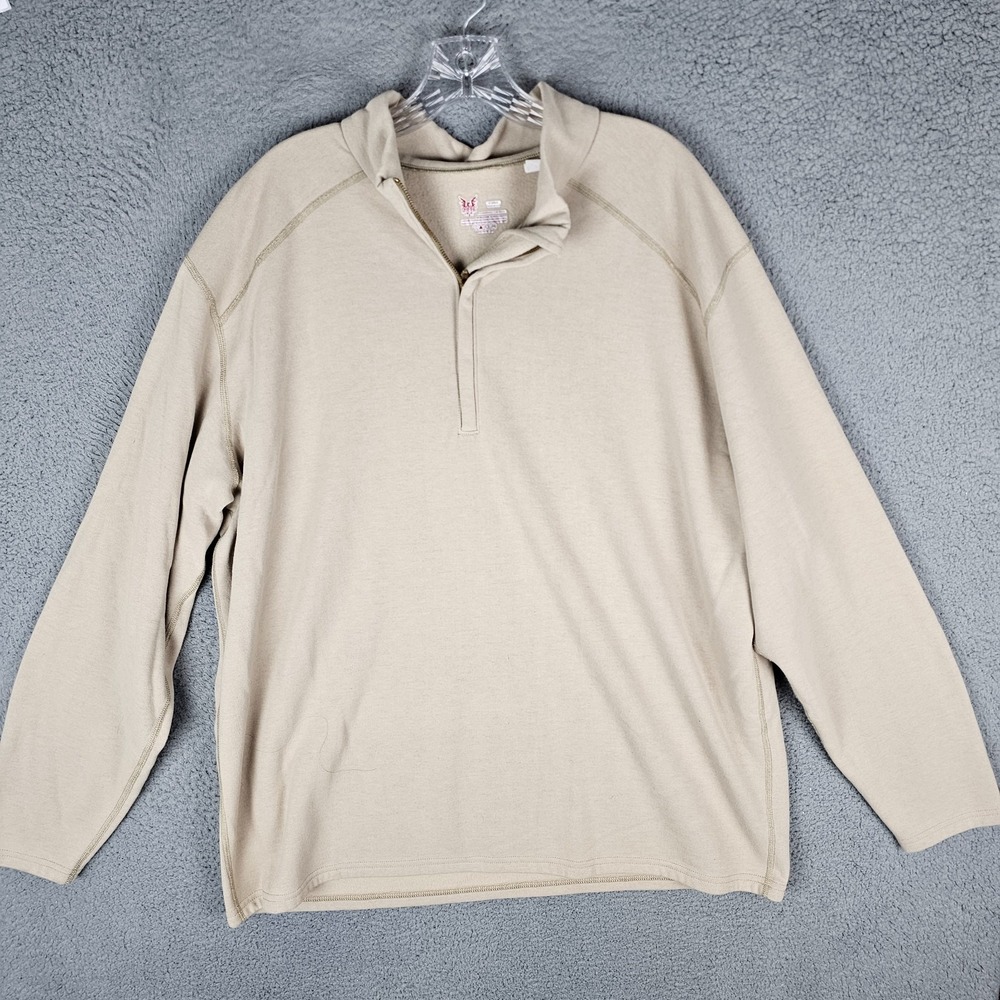 Drifire 1/4 Zip Pullover Mens XL Fire Resistant Fleece Workwear DF2-277MZ USA